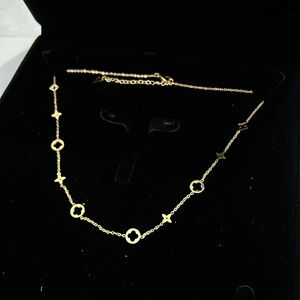 Gold Clover Necklace